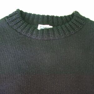 Vintage Coolwear Black Cropped Knit Sweater